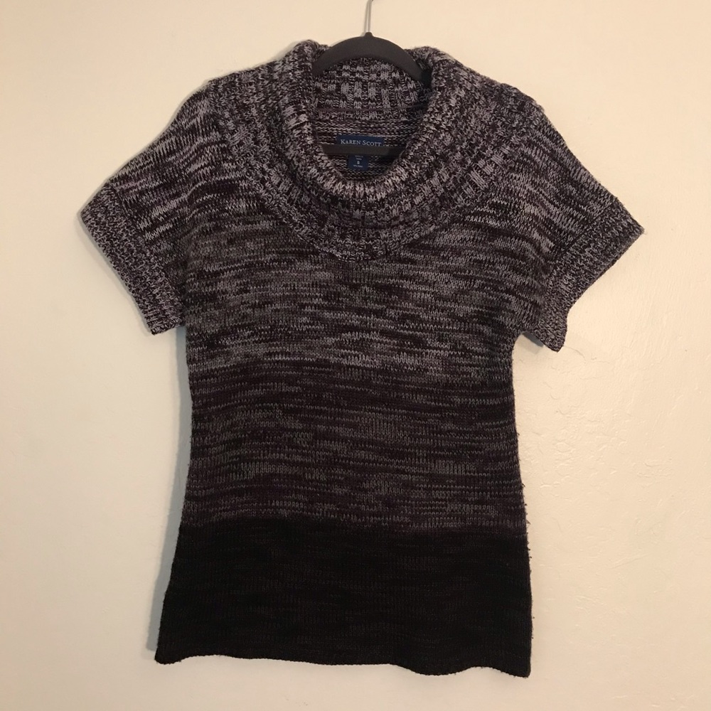 🌶 (3 For $25) Karen Scott Cowl Neck Sweater